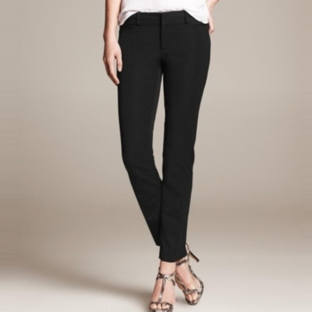 Size 6 Banana Republic Sloan pants black